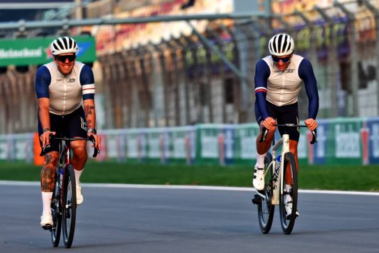 Carlos Sainz (ESP) Williams F1 Team rides the circuit.
12.03.2026. Formula 1 World Championship, Rd 2, Chinese Grand Prix, Shanghai, China, Preparation Day.
- www.xpbimages.com, EMail: requests@xpbimages.com © Copyright: Bearne / XPB Images