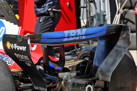 Scuderia Ferrari SF-26 - 'upside-down' rear wing.
13.03.2026. Formula 1 World Championship, Rd 2, Chinese Grand Prix, Shanghai, China, Sprint Qualifying Day.
- www.xpbimages.com, EMail: requests@xpbimages.com © Copyright: Moy / XPB Images