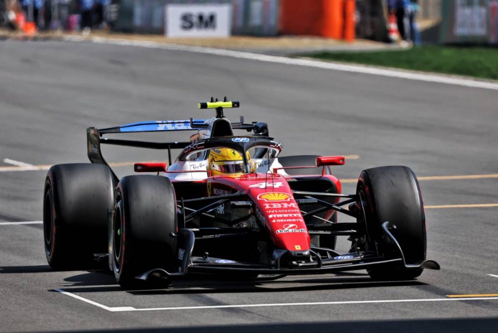 Ferrari Rear Wing Rpttating Ferrari shelves rotating rear wing after brief Shanghai trial