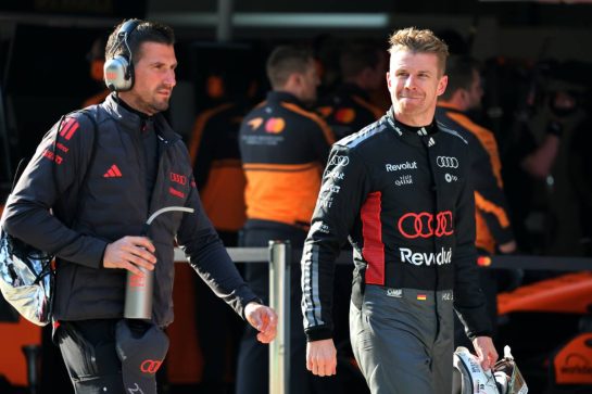 Nico Hulkenberg (GER) Audi F1 Team.
13.03.2026. Formula 1 World Championship, Rd 2, Chinese Grand Prix, Shanghai, China, Sprint Qualifying Day.
- www.xpbimages.com, EMail: requests@xpbimages.com © Copyright: Batchelor / XPB Images