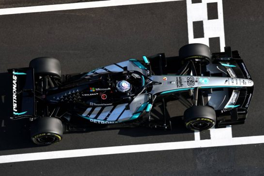 George Russell (GBR) Mercedes AMG Formula One Team W17.
13.03.2026. Formula 1 World Championship, Rd 2, Chinese Grand Prix, Shanghai, China, Sprint Qualifying Day.
- www.xpbimages.com, EMail: requests@xpbimages.com © Copyright: Coates / XPB Images