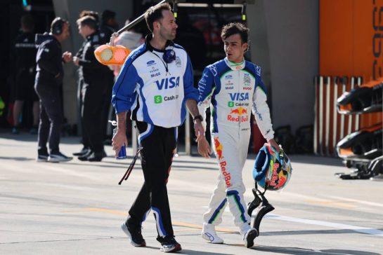 Arvid Lindblad (GBR) Racing Bulls Formula One Team.
14.03.2026. Formula 1 World Championship, Rd 2, Chinese Grand Prix, Shanghai, China, Sprint and Qualifying Day.
- www.xpbimages.com, EMail: requests@xpbimages.com © Copyright: Batchelor / XPB Images