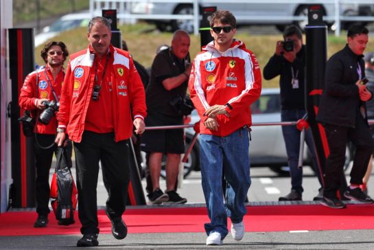 Charles Leclerc (MON) Scuderia Ferrari.
26.03.2026. Formula 1 World Championship, Rd 3, Japanese Grand Prix, Suzuka, Japan, Preparation Day.
- www.xpbimages.com, EMail: requests@xpbimages.com © Copyright: Rew / XPB Images