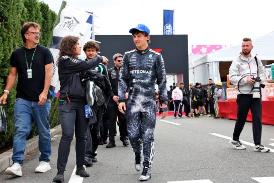 Andrea Kimi Antonelli (ITA) Mercedes AMG Formula One Team.
26.03.2026. Formula 1 World Championship, Rd 3, Japanese Grand Prix, Suzuka, Japan, Preparation Day.
- www.xpbimages.com, EMail: requests@xpbimages.com © Copyright: Rew / XPB Images