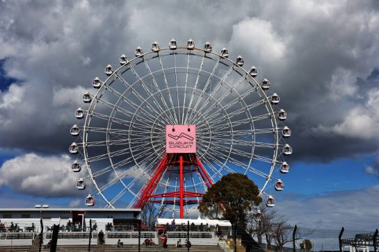 Circuit atmosphere - ferris wheel.
26.03.2026. Formula 1 World Championship, Rd 3, Japanese Grand Prix, Suzuka, Japan, Preparation Day.
- www.xpbimages.com, EMail: requests@xpbimages.com © Copyright: Rew / XPB Images