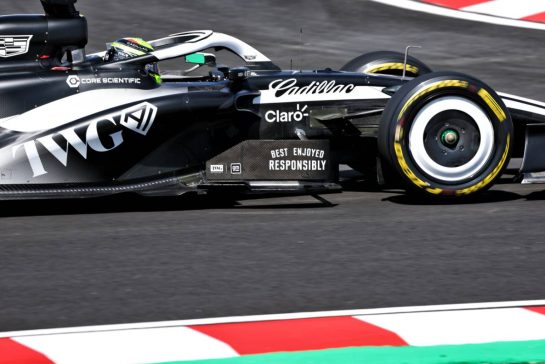 Sergio Perez (MEX) Cadillac Formula 1 Team MAC-26.
27.03.2026. Formula 1 World Championship, Rd 3, Japanese Grand Prix, Suzuka, Japan, Practice Day.
- www.xpbimages.com, EMail: requests@xpbimages.com © Copyright: Bearne / XPB Images