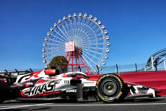 Esteban Ocon (FRA) Haas F1 Team VF-26.
27.03.2026. Formula 1 World Championship, Rd 3, Japanese Grand Prix, Suzuka, Japan, Practice Day.
- www.xpbimages.com, EMail: requests@xpbimages.com © Copyright: Batchelor / XPB Images