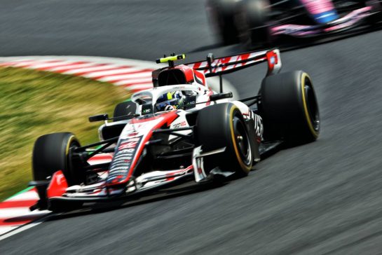 Oliver Bearman (GBR) Haas F1 Team VF-26.
28.03.2026. Formula 1 World Championship, Rd 3, Japanese Grand Prix, Suzuka, Japan, Qualifying Day.
- www.xpbimages.com, EMail: requests@xpbimages.com © Copyright: Bearne / XPB Images