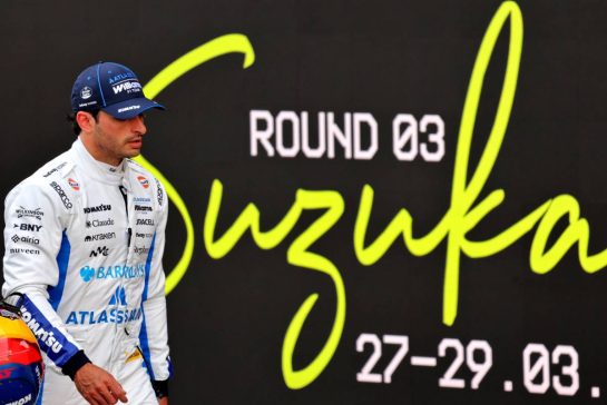 Carlos Sainz (ESP) Williams F1 Team.
28.03.2026. Formula 1 World Championship, Rd 3, Japanese Grand Prix, Suzuka, Japan, Qualifying Day.
- www.xpbimages.com, EMail: requests@xpbimages.com © Copyright: Batchelor / XPB Images