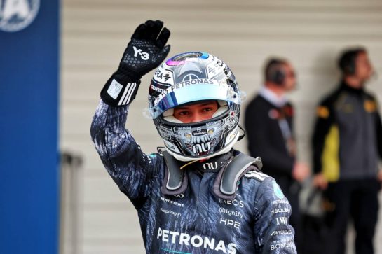 Andrea Kimi Antonelli (ITA) Mercedes AMG Formula One Team celebrates his pole position in qualifying parc ferme.
28.03.2026. Formula 1 World Championship, Rd 3, Japanese Grand Prix, Suzuka, Japan, Qualifying Day.
- www.xpbimages.com, EMail: requests@xpbimages.com © Copyright: Batchelor / XPB Images