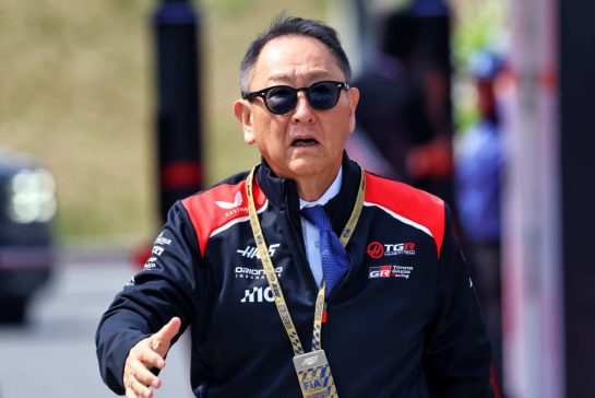 Akio Toyoda (JPN) Toyota Motor Corporation Chairman.
29.03.2026. Formula 1 World Championship, Rd 3, Japanese Grand Prix, Suzuka, Japan, Race Day.
- www.xpbimages.com, EMail: requests@xpbimages.com © Copyright: Rew / XPB Images