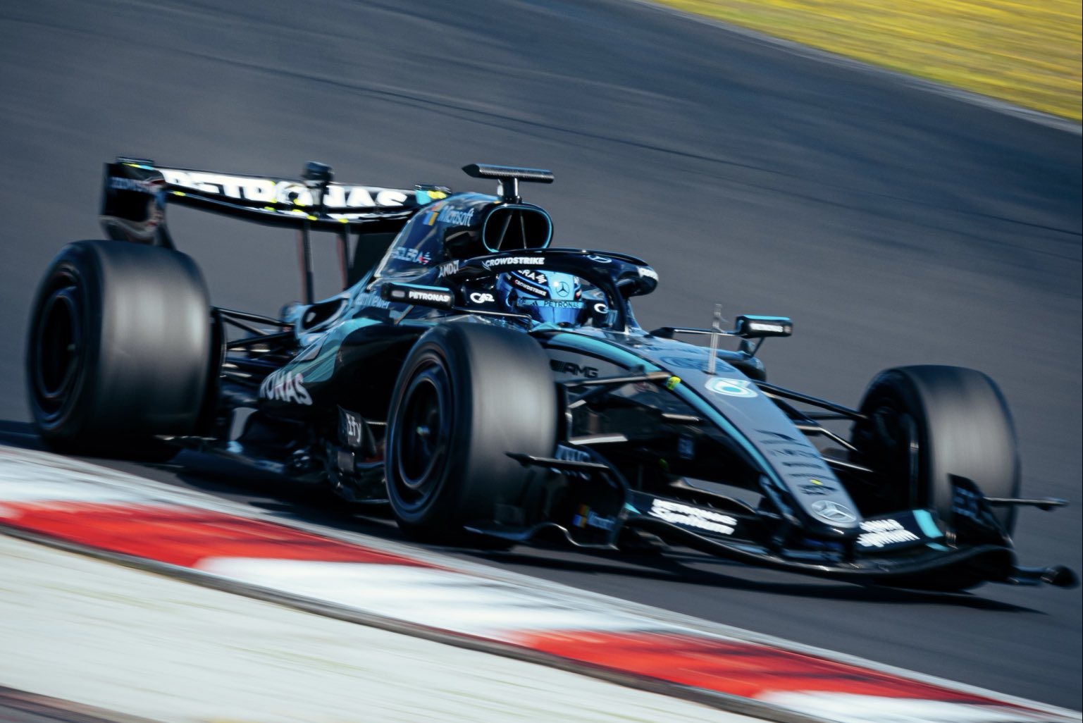 Mercedes and McLaren rack up miles in Nürburgring tyre test Mercedes and McLaren rack up miles in Nürburgring tyre test