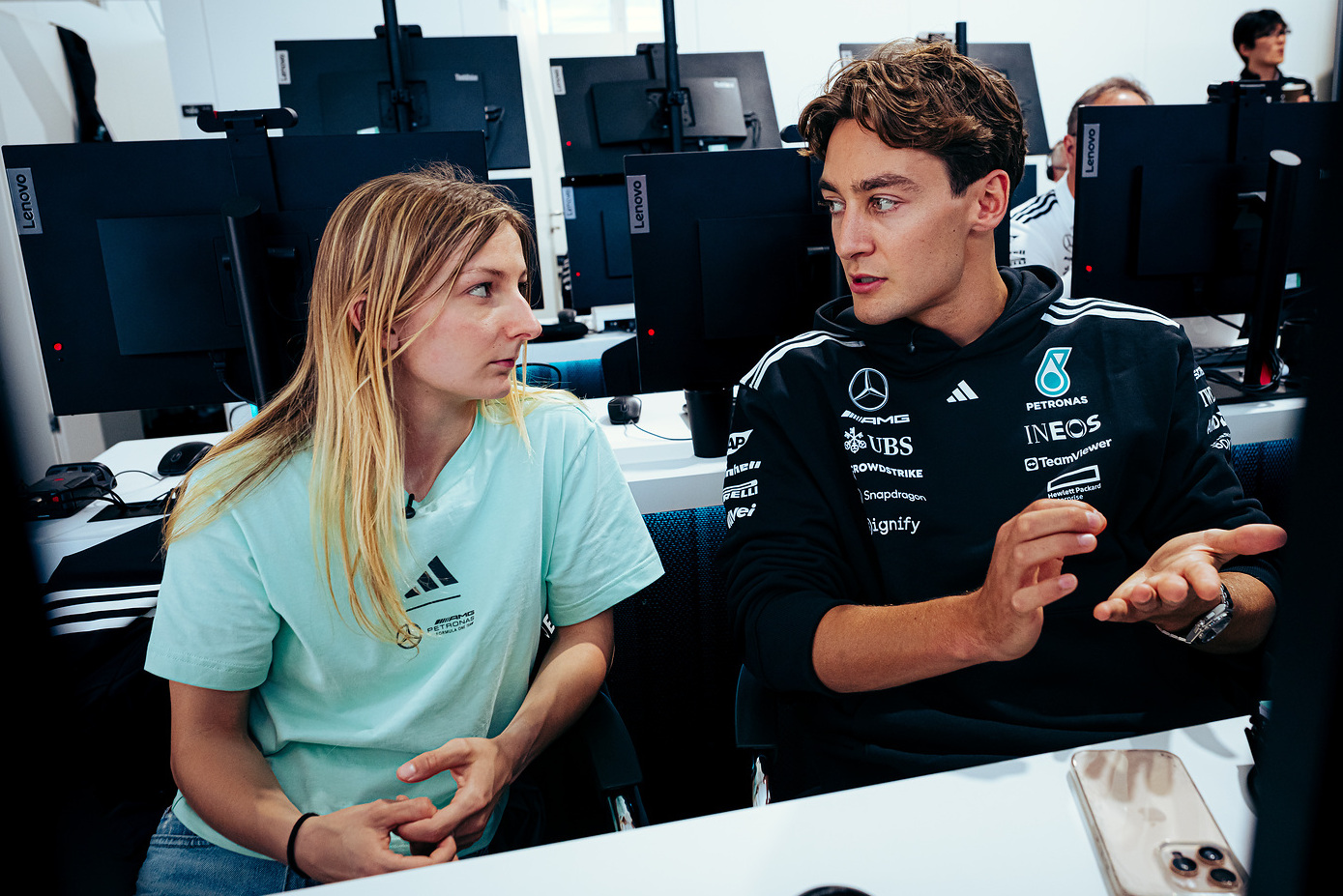 Doriane Pin gearing up for Mercedes F1 test