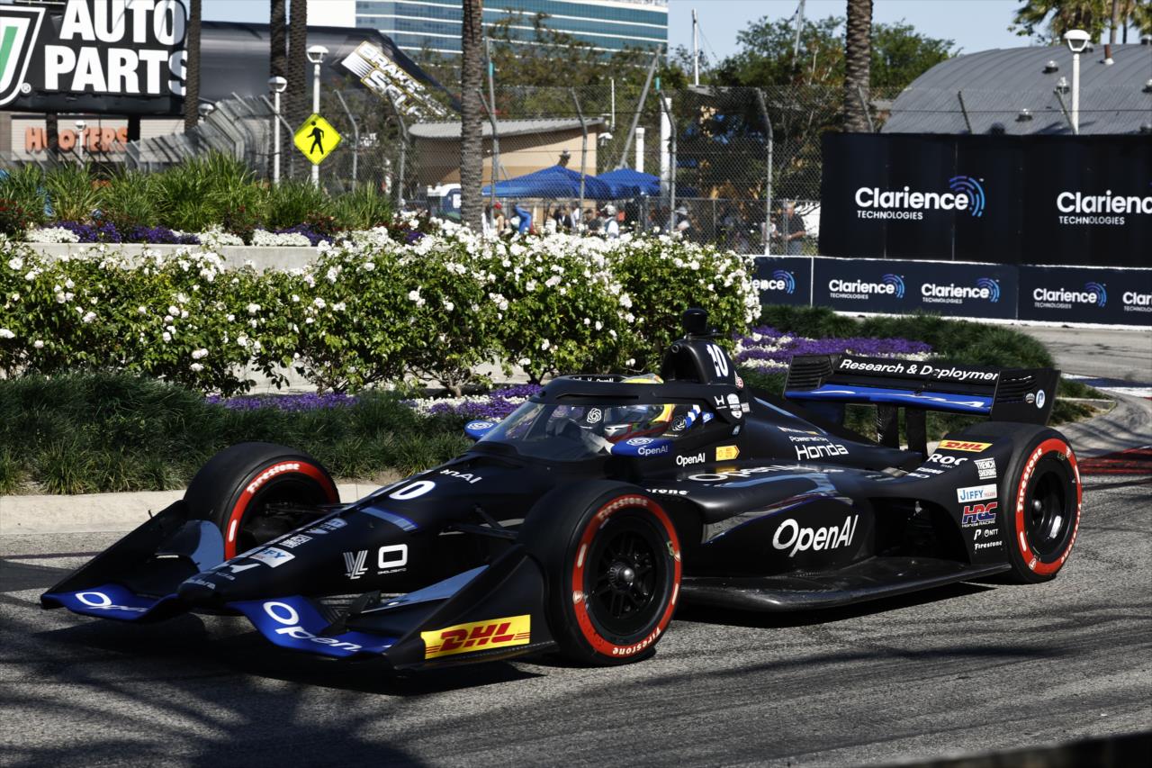 Palou rolls on with perfect race in Long Beach