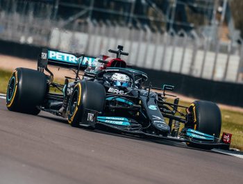 Pin makes history – becomes first female to test a Mercedes F1 car!