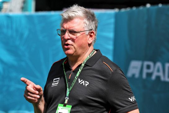 Otmar Szafnauer (USA) Van Amersfoort Racing CEO and Managing Partner.
01.05.2026. Formula 1 World Championship, Rd 4, Miami Grand Prix, Miami, Florida, USA, Sprint Qualifying Day.
- www.xpbimages.com, EMail: requests@xpbimages.com © Copyright: Moy / XPB Images