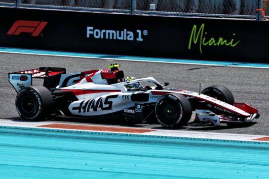 Oliver Bearman (GBR) Haas F1 Team VF-26.
01.05.2026. Formula 1 World Championship, Rd 4, Miami Grand Prix, Miami, Florida, USA, Sprint Qualifying Day.
- www.xpbimages.com, EMail: requests@xpbimages.com © Copyright: Bearne / XPB Images
