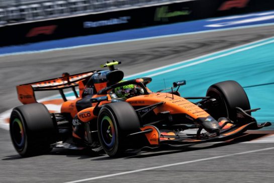 Lando Norris (GBR) McLaren F1 Team MCL40.
01.05.2026. Formula 1 World Championship, Rd 4, Miami Grand Prix, Miami, Florida, USA, Sprint Qualifying Day.
- www.xpbimages.com, EMail: requests@xpbimages.com © Copyright: Dunbar / XPB Images