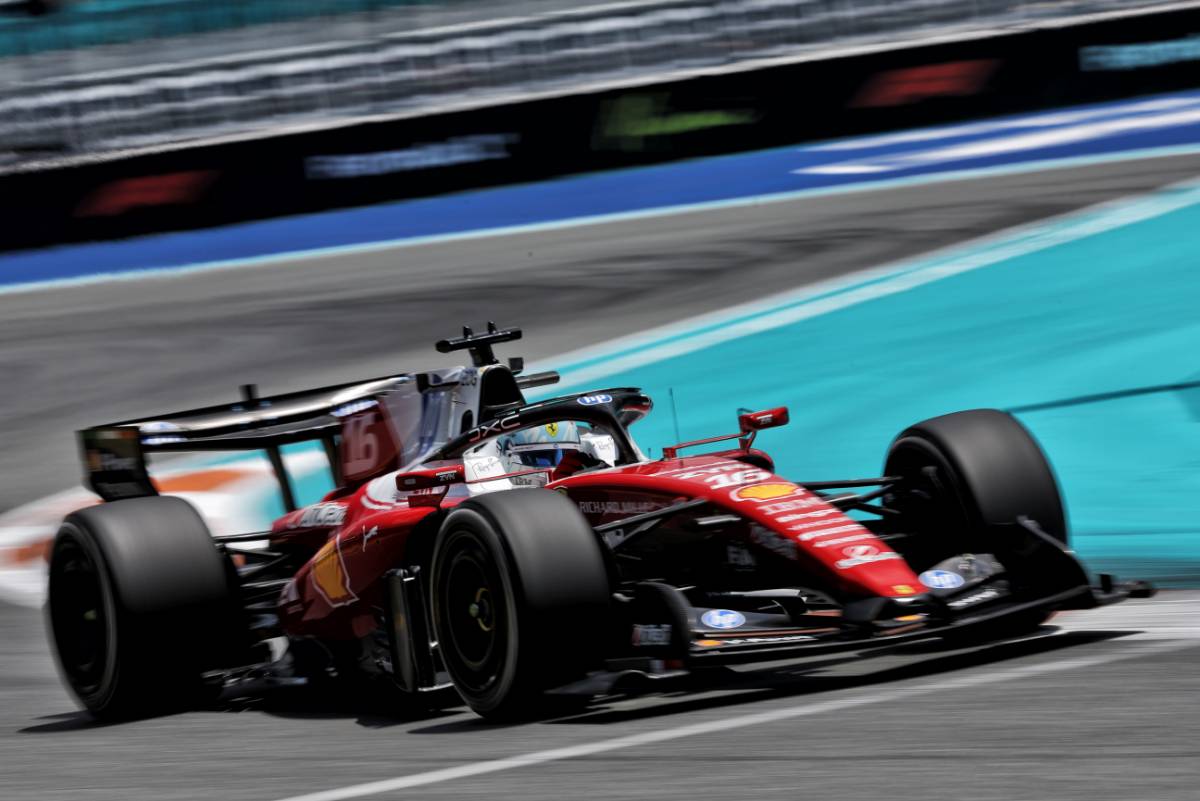 Miami GP: Leclerc edges Verstappen in single practice session