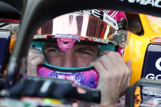 Max Verstappen (NLD) Red Bull Racing RB22.
01.05.2026. Formula 1 World Championship, Rd 4, Miami Grand Prix, Miami, Florida, USA, Sprint Qualifying Day.
- www.xpbimages.com, EMail: requests@xpbimages.com © Copyright: Moy / XPB Images