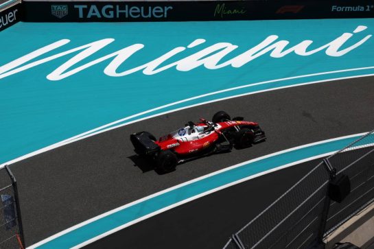 Charles Leclerc (MON) Scuderia Ferrari SF-26.
01.05.2026. Formula 1 World Championship, Rd 4, Miami Grand Prix, Miami, Florida, USA, Sprint Qualifying Day.
- www.xpbimages.com, EMail: requests@xpbimages.com © Copyright: Dunbar / XPB Images