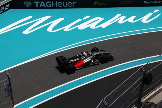 Nico Hulkenberg (GER) Audi F1 Team R26.
01.05.2026. Formula 1 World Championship, Rd 4, Miami Grand Prix, Miami, Florida, USA, Sprint Qualifying Day.
- www.xpbimages.com, EMail: requests@xpbimages.com © Copyright: Dunbar / XPB Images