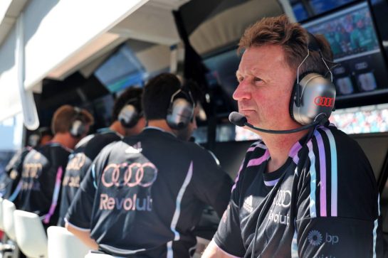 Allan McNish (GBR) Audi F1 Team Racing Director.
01.05.2026. Formula 1 World Championship, Rd 4, Miami Grand Prix, Miami, Florida, USA, Sprint Qualifying Day.
- www.xpbimages.com, EMail: requests@xpbimages.com © Copyright: Batchelor / XPB Images