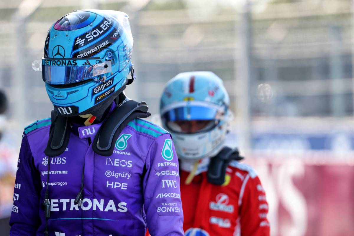 Russell caught off guard by &lsquo;damn impressive&rsquo; McLaren and Ferrari