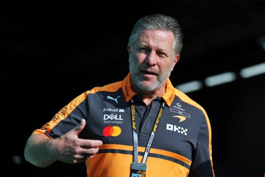 Zak Brown (USA) McLaren F1 Team Executive Director.
02.05.2026. Formula 1 World Championship, Rd 4, Miami Grand Prix, Miami, Florida, USA, Sprint and Qualifying Day.
- www.xpbimages.com, EMail: requests@xpbimages.com © Copyright: Moy / XPB Images