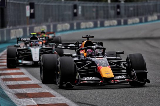 Max Verstappen (NLD) Red Bull Racing RB22.
03.05.2026. Formula 1 World Championship, Rd 4, Miami Grand Prix, Miami, Florida, USA, Race Day.
- www.xpbimages.com, EMail: requests@xpbimages.com © Copyright: Dunbar / XPB Images