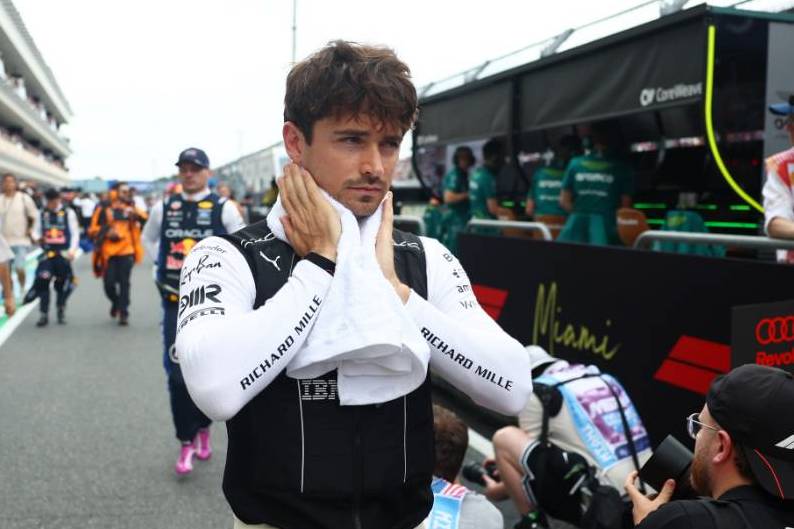 Leclerc hit with 20-second penalty after Miami meltdown