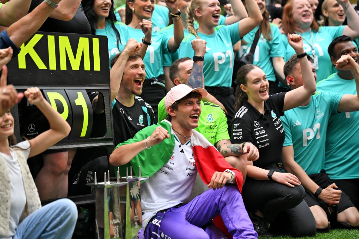 Wolff keeping Antonelli hype in check: &lsquo;He has a fierce competitor&rsquo;