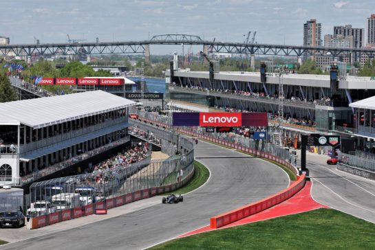 Andrea Kimi Antonelli (ITA) Mercedes AMG Formula One Team W17.
22.05.2026. Formula 1 World Championship, Rd 5, Canadian Grand Prix, Montreal, Canada, Sprint Qualifying Day.
- www.xpbimages.com, EMail: requests@xpbimages.com © Copyright: Moy / XPB Images