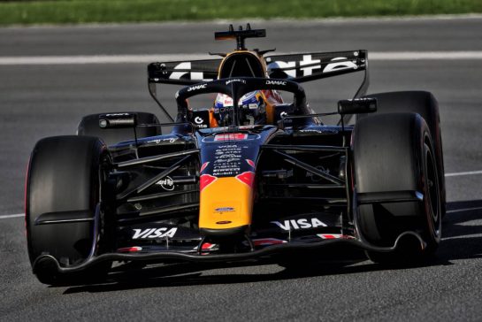 Max Verstappen (NLD) Red Bull Racing RB22.
22.05.2026. Formula 1 World Championship, Rd 5, Canadian Grand Prix, Montreal, Canada, Sprint Qualifying Day.
- www.xpbimages.com, EMail: requests@xpbimages.com © Copyright: Moy / XPB Images