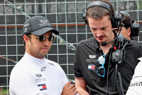 Sergio Perez (MEX) Cadillac Formula 1 Team on the grid.
23.05.2026. Formula 1 World Championship, Rd 5, Canadian Grand Prix, Montreal, Canada, Sprint and Qualifying Day.
- www.xpbimages.com, EMail: requests@xpbimages.com © Copyright: Batchelor / XPB Images