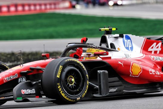 Lewis Hamilton (GBR) Scuderia Ferrari SF-26 celebrates his second position at the end of the race.
24.05.2026. Formula 1 World Championship, Rd 5, Canadian Grand Prix, Montreal, Canada, Race Day.
- www.xpbimages.com, EMail: requests@xpbimages.com © Copyright: Charniaux / XPB Images