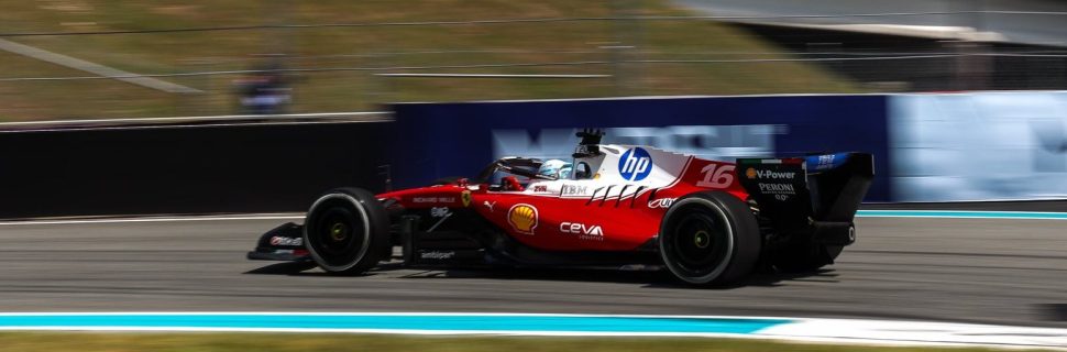 Miami GP: Leclerc edges Verstappen in single practice session