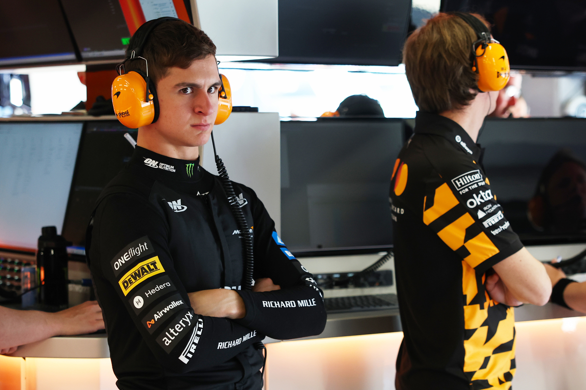 McLaren junior Fornaroli in action with Haas in Jerez McLaren junior Fornaroli in action with Haas in Jerez