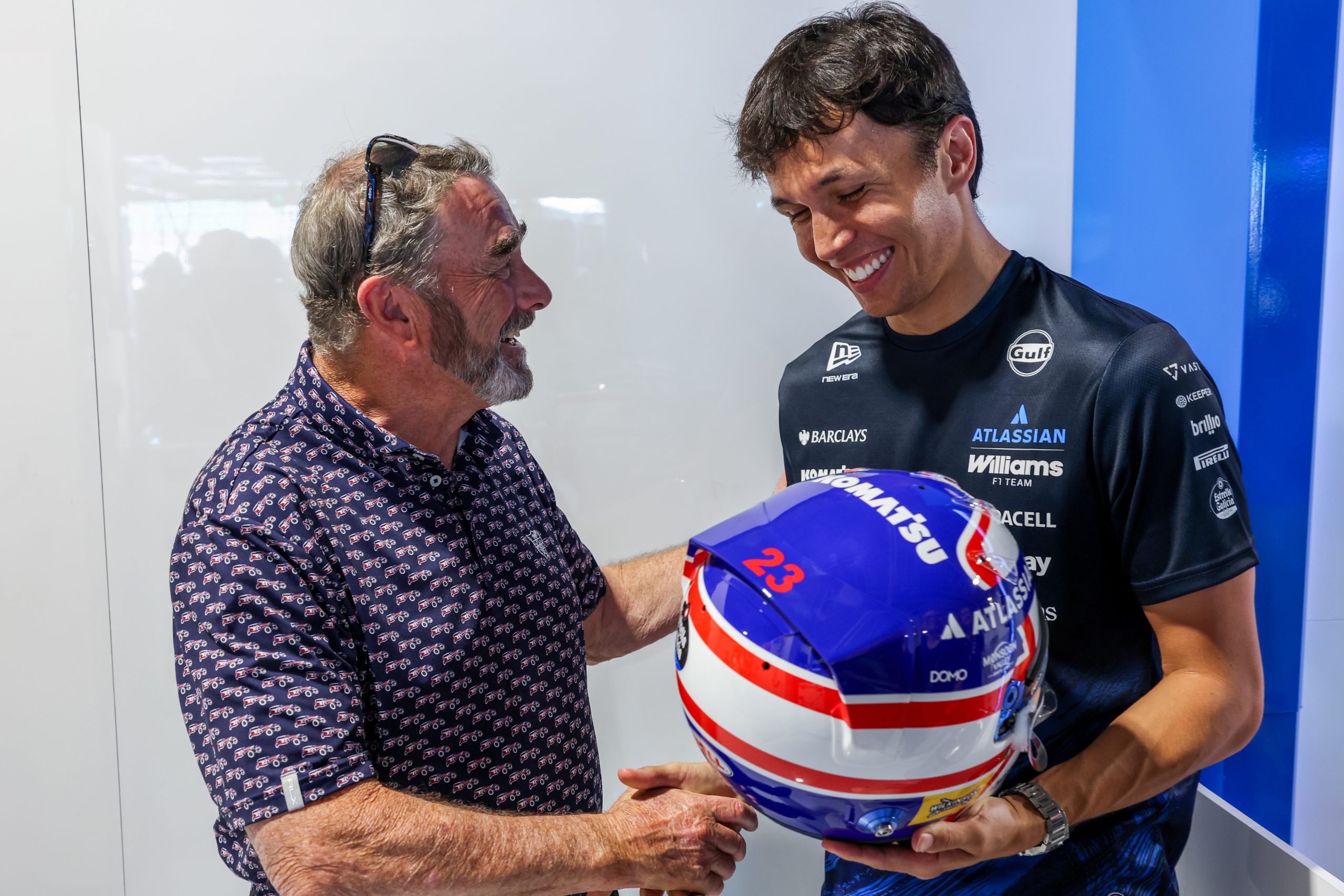Albon set for Williams record and Mansell tribute in Barcelona