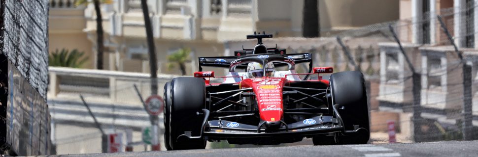 Monaco GP: Leclerc leads Ferrari 1-2 in red-flagged first practice