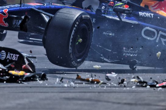 Isack Hadjar (FRA) Red Bull Racing RB22 crashed in the first practice session.
05.06.2026. Formula 1 World Championship, Rd 6, Monaco Grand Prix, Monte Carlo, Monaco, Practice Day.
- www.xpbimages.com, EMail: requests@xpbimages.com © Copyright: Batchelor / XPB Images