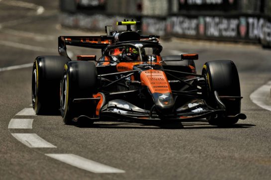 Lando Norris (GBR) McLaren F1 Team MCL40.
05.06.2026. Formula 1 World Championship, Rd 6, Monaco Grand Prix, Monte Carlo, Monaco, Practice Day.
- www.xpbimages.com, EMail: requests@xpbimages.com © Copyright: Dunbar / XPB Images