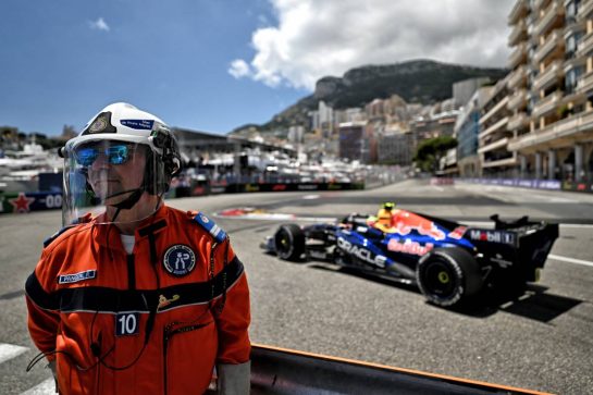 Isack Hadjar (FRA) Red Bull Racing RB22.
05.06.2026. Formula 1 World Championship, Rd 6, Monaco Grand Prix, Monte Carlo, Monaco, Practice Day.
- www.xpbimages.com, EMail: requests@xpbimages.com © Copyright: Price / XPB Images