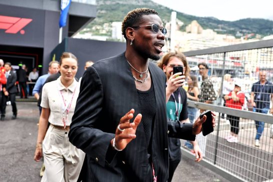 Paul Pogba (FRA) Football Player.
05.06.2026. Formula 1 World Championship, Rd 6, Monaco Grand Prix, Monte Carlo, Monaco, Practice Day.