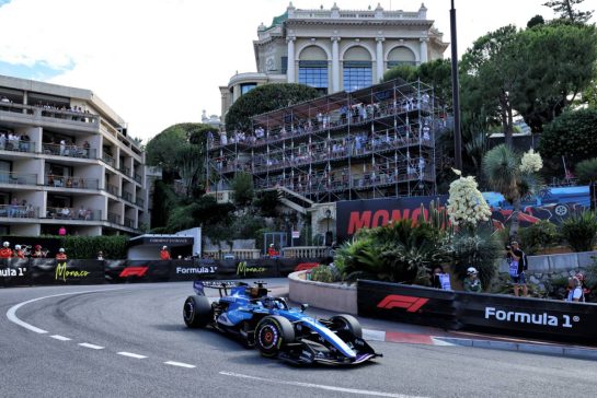 Alexander Albon (THA) Williams F1 Team FW48.
05.06.2026. Formula 1 World Championship, Rd 6, Monaco Grand Prix, Monte Carlo, Monaco, Practice Day.
- www.xpbimages.com, EMail: requests@xpbimages.com © Copyright: Rew / XPB Images