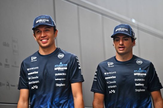 (L to R): Alexander Albon (THA) Williams F1 Team with Carlos Sainz (ESP) Williams F1 Team.
06.06.2026. Formula 1 World Championship, Rd 6, Monaco Grand Prix, Monte Carlo, Monaco, Qualifying Day.
- www.xpbimages.com, EMail: requests@xpbimages.com © Copyright: Price / XPB Images