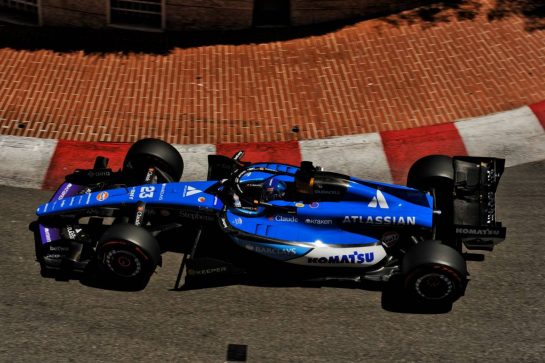 Alexander Albon (THA) Williams F1 Team FW48.
06.06.2026. Formula 1 World Championship, Rd 6, Monaco Grand Prix, Monte Carlo, Monaco, Qualifying Day.
- www.xpbimages.com, EMail: requests@xpbimages.com © Copyright: Dunbar / XPB Images