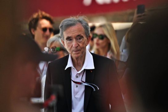 Bernard Arnault (FRA) LVMH Founder, Chairman and CEO.
06.06.2026. Formula 1 World Championship, Rd 6, Monaco Grand Prix, Monte Carlo, Monaco, Qualifying Day.
- www.xpbimages.com, EMail: requests@xpbimages.com © Copyright: Price / XPB Images