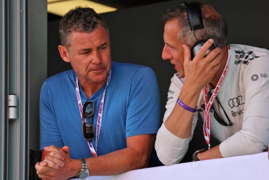 Tom Kristensen (DEN) FIA Drivers' Commission President (Left).
06.06.2026. Formula 1 World Championship, Rd 6, Monaco Grand Prix, Monte Carlo, Monaco, Qualifying Day.
- www.xpbimages.com, EMail: requests@xpbimages.com © Copyright: Batchelor / XPB Images
