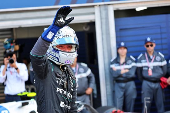 Andrea Kimi Antonelli (ITA) Mercedes AMG Formula One Team celebrates his pole position in qualifying parc ferme.
06.06.2026. Formula 1 World Championship, Rd 6, Monaco Grand Prix, Monte Carlo, Monaco, Qualifying Day.
- www.xpbimages.com, EMail: requests@xpbimages.com © Copyright: Batchelor / XPB Images